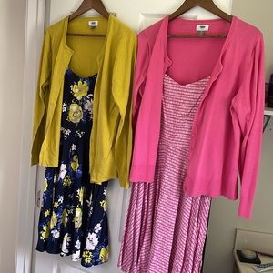 Old Navy Dresses & Cardigans Bundle XL